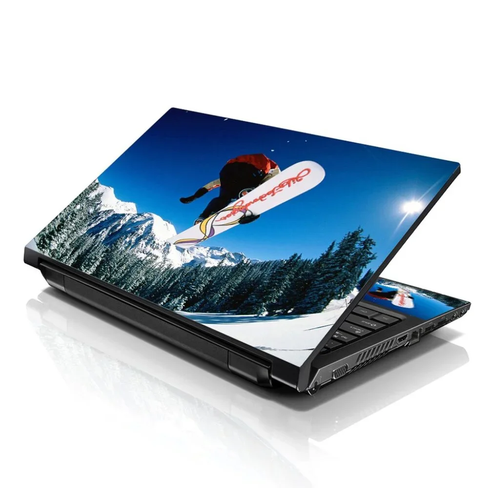 LSS 15.6 & 17.3 Inches Laptop Notebook Skin Sticker Decal - Snowboarder